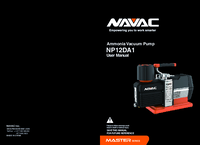 Thumbnail of document Manual - NP12DA1 Ammonia Vacuum Pump, 12 CFM. 5 Microns, DC, Industrial Grade